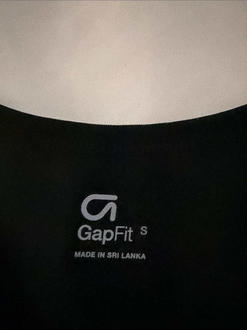 GAP Black Racerback Tank with Side Drawstrings - Picture 2 of 6